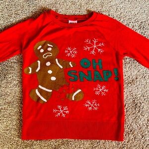 Gingerbread Cookie Christmas Sweater